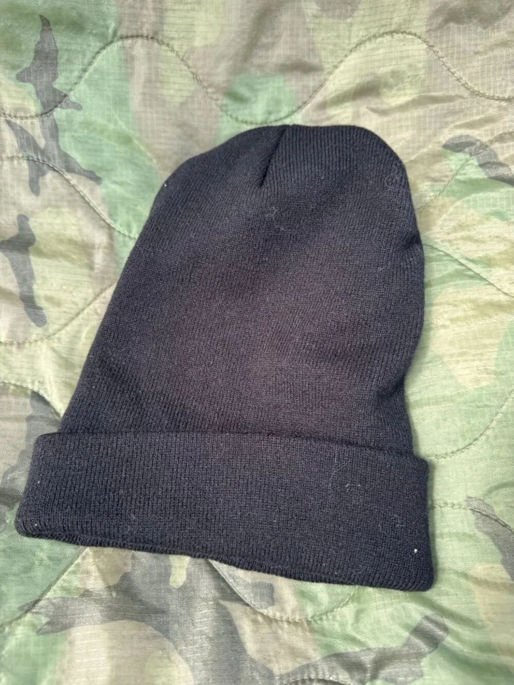 Carhartt Cuffed Knit Beanie Black Custom RLW/CLYDE